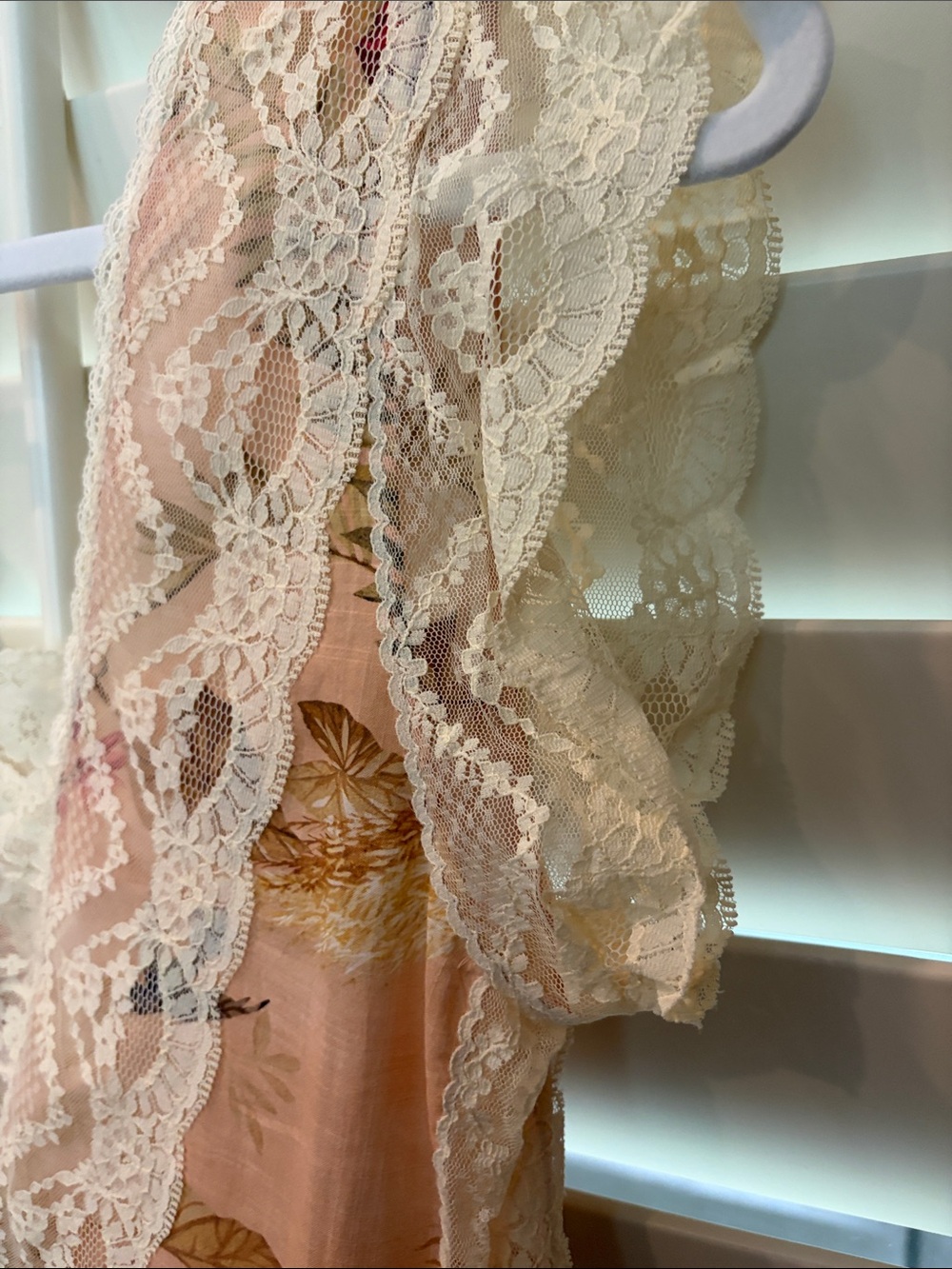 Zimmermann Lace Trim Pink Peach Slip - Picture 6 of 9